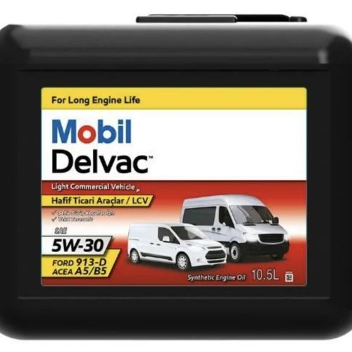 Mobil Delvac LCV F 5W30 10,5 Litre Motor Yağı